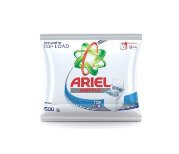 ARIEL MATIC TOP LOAD DETERGENT POWDER 500GMS